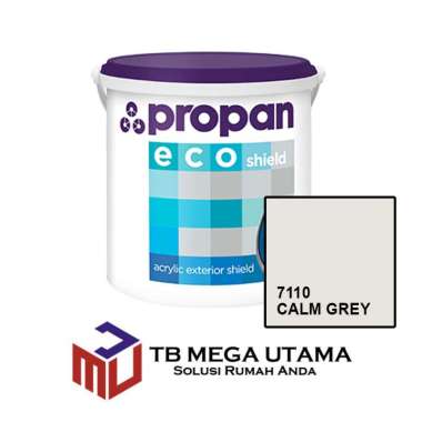 Propan Ecoshield 7110 Calm Grey 5 Kg | Cat Decorative Tembok Eksterior