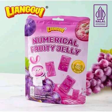 [CANDY JELLY HALAL] Permen Gummy Jelly Rasa Buah | Fruity Jelly Gummies Rasa (Fruit Mix, Mangga, Str