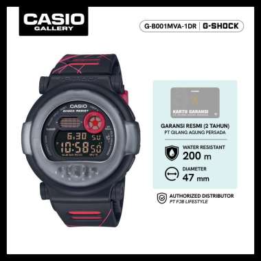 G-shock Jam Tangan Pria Original G-B001MVA-1DR Digital Black
