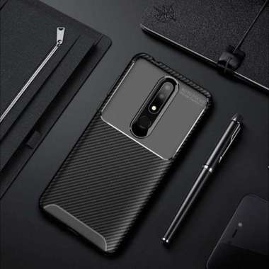 Original Case Shockproof Case Nokia 3.1 Plus Hitam
