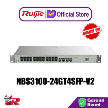 Ruijie RG-NBS3100-24GT4SFP-V2, 28-Port Gigabit Layer 2 Cloud Managed Non-PoE
