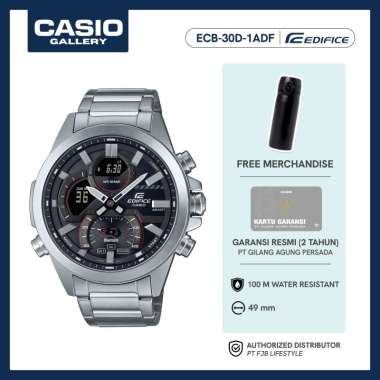 Casio Edifice Jam Tangan Original ECB-30D-1ADF Watches