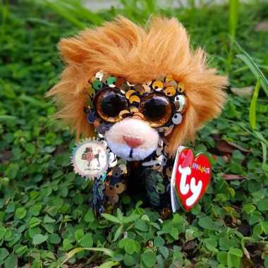 Ty Beanie Boos - Lion Flip Sequin Keychain
