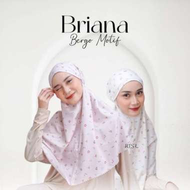 Briana Bergo Motif Lasercut Jasmine