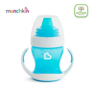 Gelas Bayi - Munchkin Gentle Transition Cup 4Oz 1Pk Blue