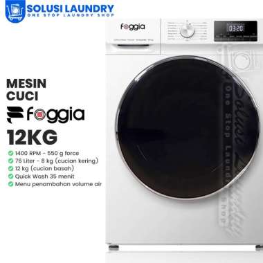 Mesin Cuci Foggia Washer Foggia 12kg 21kg Mesin Laundry 12 kg