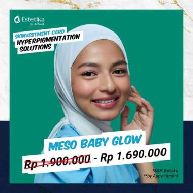 Skinvestment Card Meso Baby Glow - Estetika dr. Affandi