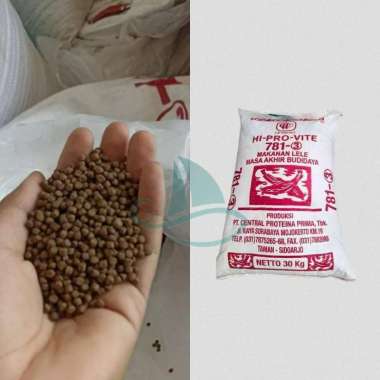 REPACK 1 Kg HI-PRO-VITE 781, 782, 783, 785 -1, -2, -3, -4 CP Prima Pakan Ikan Budidaya Makanan Pelet