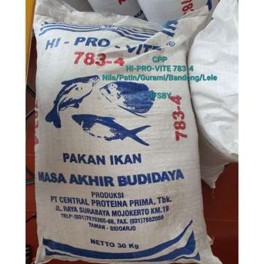 REPACK 1 Kg HI-PRO-VITE 781, 782, 783, 785 -1, -2, -3, -4 CP Prima Pakan Ikan Budidaya Makanan Pelet