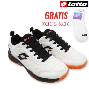 Sepatu Badminton Lotto Colin White 41