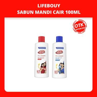 LIFEBUOY SABUN MANDI CAIR 100ML merah