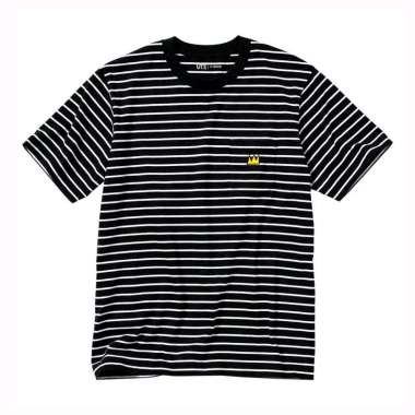 UNIQLO KAOS UT T-SHIRT PRIA Archive Art Basquiat Lengan Pendek BLACK S