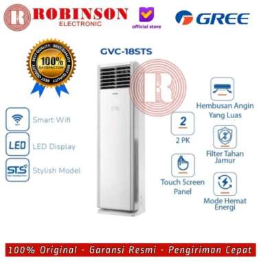 GREE AC FLOOR STANDING 2 PK - GVC-18STS