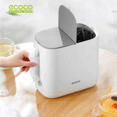 ECOCO Multipurpose Tissue Box - Kotak tisu desktop ruang tamu rumah tangga mini tempat sampah kecil 