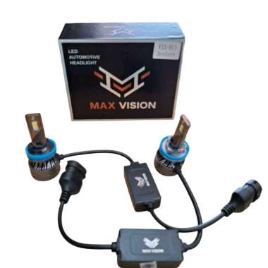 Led h11 3 warna max vision headlight led h11 lampu mobil led h11 max vision 3 warna 60 watt