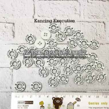 1 LUSIN KANCING KEMEJA EXECUTIVE LUBANG 4 HEM DIAMETER 13 MM / 1,3 CM 216