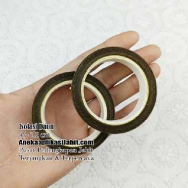 ISOLASI DAUN / BUNGA / FLORAL TAPE / SELOTIP DAUN / SELOTIP TANGKAI HIJAU