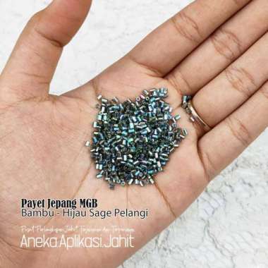 50 GRAM PAYET JEPANG MGB BAMBU PASIR 56R HIJAU SAGE PELANGI BAMBU