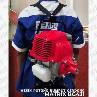 Mesin Potong Rumput Gendong 4 Tak Matrix BG 431 / Brush Cutter BG431 4 Stroke