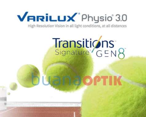 LENSA ESSILOR PHYSIO 360 / AZIO ASIAN EYES TRANSITION GEN-8 CRIZAL ROCK PHYSIO 360