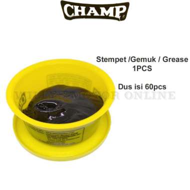 STEMPET HITAM GREASE CHAMP