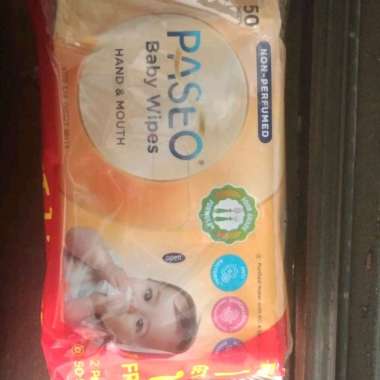 Tisu basah / paseo baby wipes