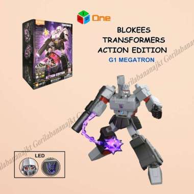 Blokees G1 Megatron Action Edition Transformers one Action Figure Patung Pajangan Figure Transformer
