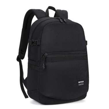 Navy Club Tas Ransel Laptop FIHE - Backpack Daypack Up to 14 Inch Tas Pria Wanita Black
