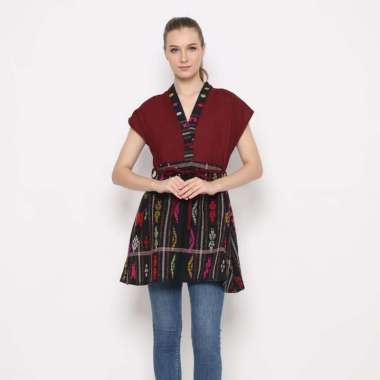 dress tenun ulos baju ulos jenaka model 1