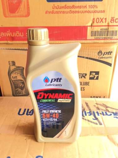 PTT Lubricants Dynamic Commonrail 5W40 1 Liter