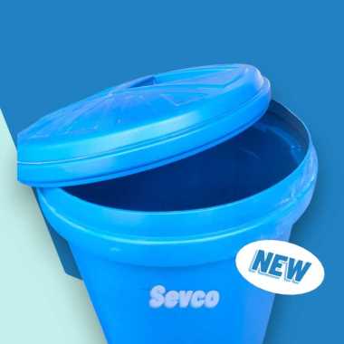 Tong Air Biru Besar 200 L TongKuat / Gentong Air Jumbo Penampung Air Drum Air/ Tong Sampah 250L