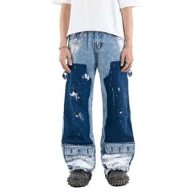 A1 Carpenter Quad Pocket - Cosmic blue - Celana Jeans 28