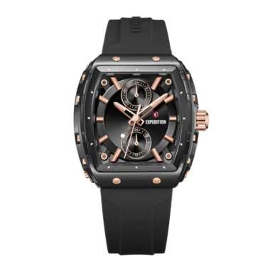 Jam Tangan Expedition E6814 Passion Rubber Strap Black