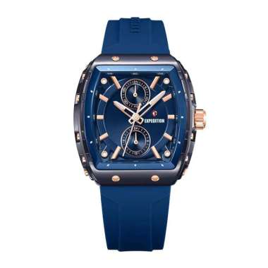 Jam Tangan Expedition E6814 Passion Rubber Strap Navy