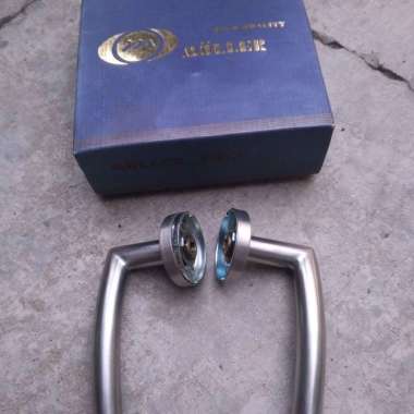 MULLER Handle Gagang Pintu Pisah Lengkung Ring Stainless