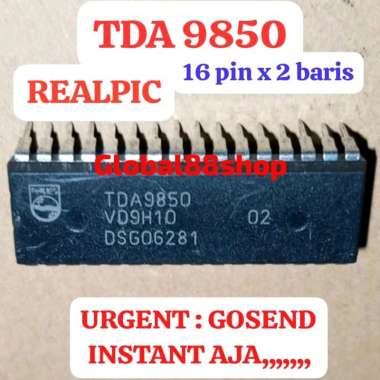 Hrg 1 pcs TDA9850 TDA 9850 IC AMPLIFIER AMPLI MOSFET MOSPET PSU POWER SOUND TRAVO TRAPO MESIN LAS