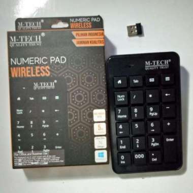 Keyboard Numeric Wireless M-Tech Keyboard Numpad Wireless M-tech