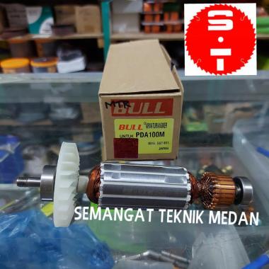PDA100M ARMATURE ANGKER GERINDA TANGAN HITACHI PDA100 M BULL PDA 100 M