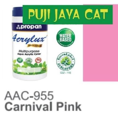 ACRYLUX AAC-955 CARNIVAL PINK 3424 CAT PROPAN AQUA ACRYLIC COLOR 1L