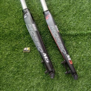 fork Rigid Mosso m5 disk brake only 26 27.5 29 hitam merah Sepeda Hybr