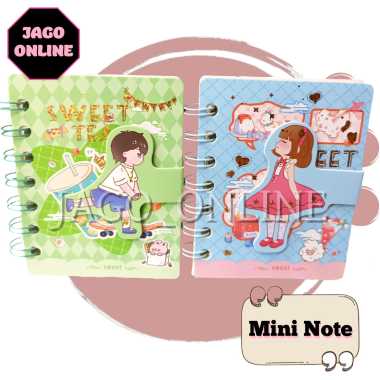 Buku Tulis Notebook Mini Diary Jurnal Agenda Kecil Cute Aesthetic Mini Note