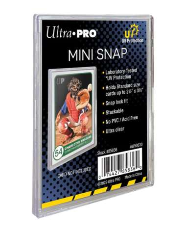 Ultra Pro Uv Mini Snap Card Holder