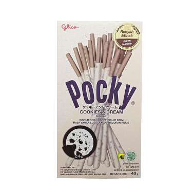 Pocky - Biskuit Stick Salut Coklat COOKIES CREAM
