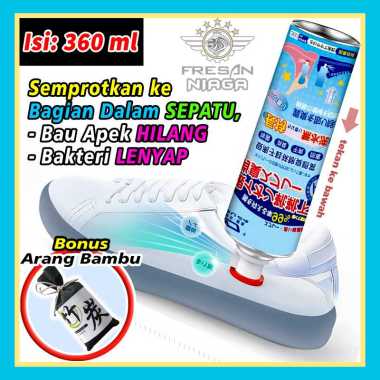 Spray Bau Sepatu Penghilang Bau Sepatu Parfum Sepatu Tidak Sedap Ruangan Bau