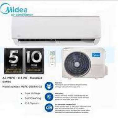 Midea Ac 1/2 pk split MSFC-05CRN1-32 /Midea AC 0.5 PK Standart