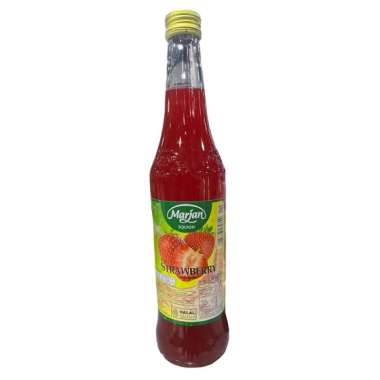 Promo Harga Marjan Syrup Squash Strawberry 450 ml - Blibli