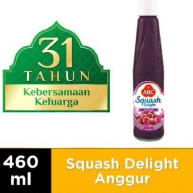 Promo Harga ABC Syrup Squash Delight Anggur 460 ml - Blibli