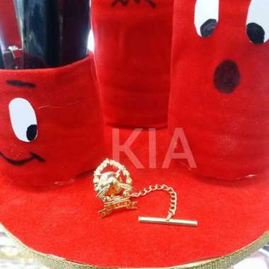 PIN HAKIM CAKRA KERAH - Merah
