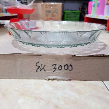 piring kaca besar Mangkok buah/Mangkok sayur/Mangkok SK 3000 instan