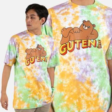 Guten Inc - Kaos Tiedye Pria Chill Tiedye Tshirt L